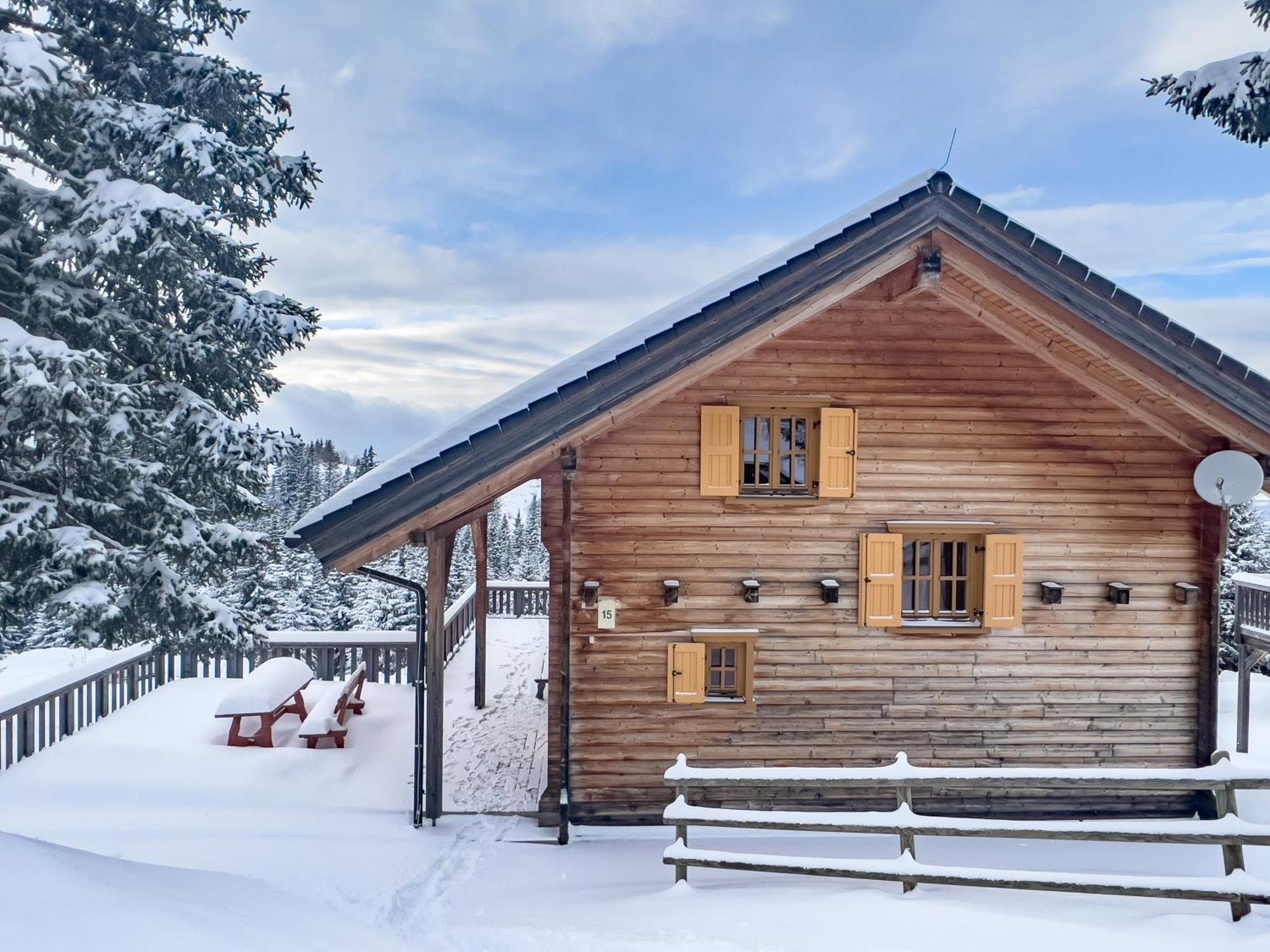 1A Chalet Koralpenzauber -Ski Fahren, Sauna Und Traumblick Villa Wolfsberg Exterior foto