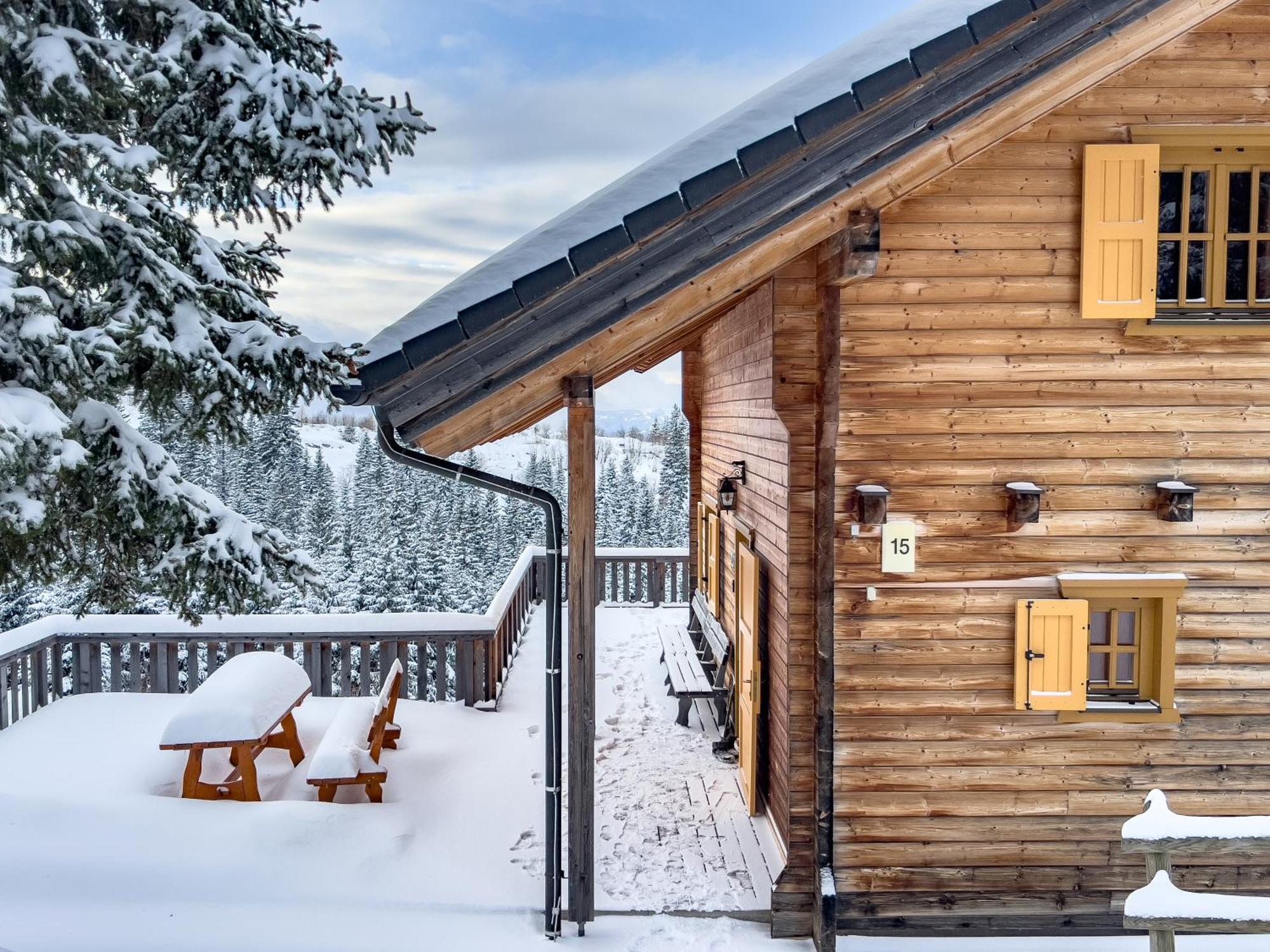 1A Chalet Koralpenzauber -Ski Fahren, Sauna Und Traumblick Villa Wolfsberg Exterior foto