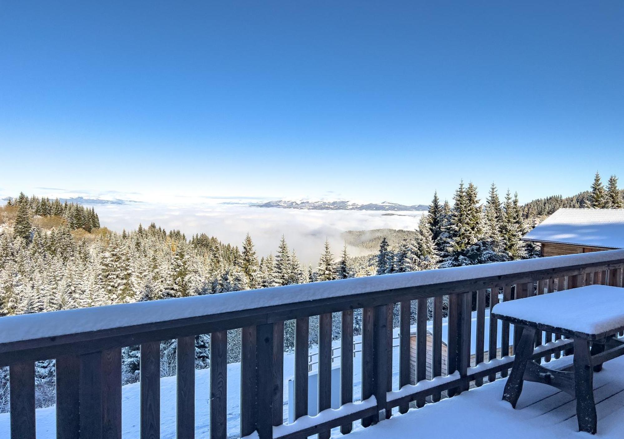 1A Chalet Koralpenzauber -Ski Fahren, Sauna Und Traumblick Villa Wolfsberg Exterior foto