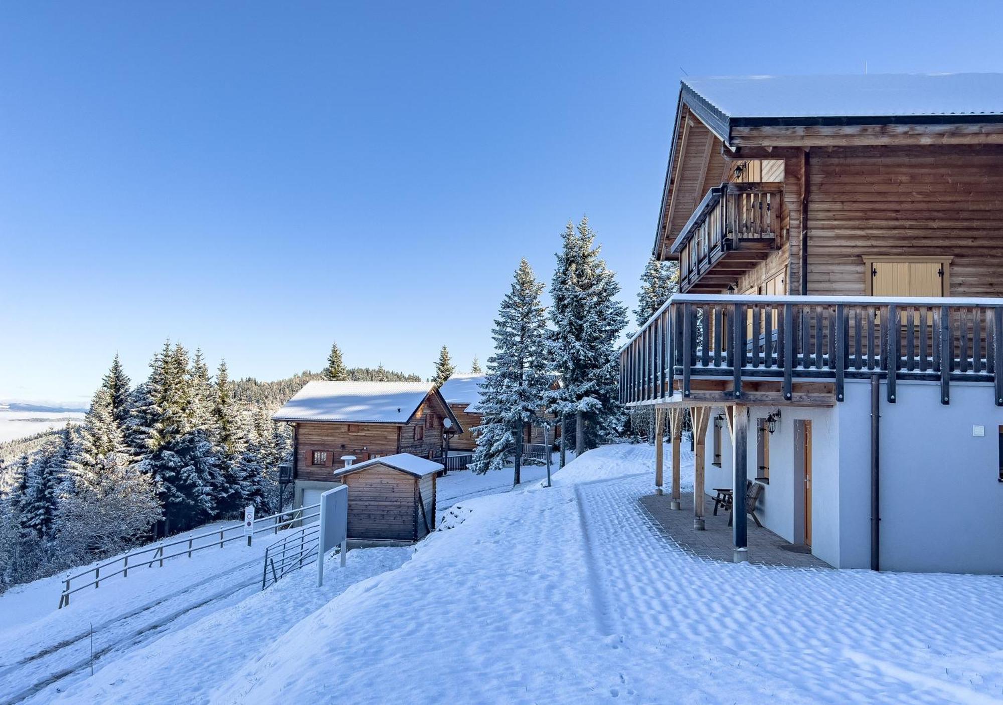 1A Chalet Koralpenzauber -Ski Fahren, Sauna Und Traumblick Villa Wolfsberg Exterior foto