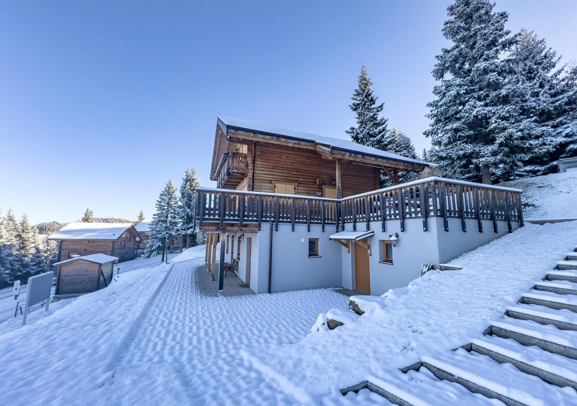 1A Chalet Koralpenzauber -Ski Fahren, Sauna Und Traumblick Villa Wolfsberg Exterior foto