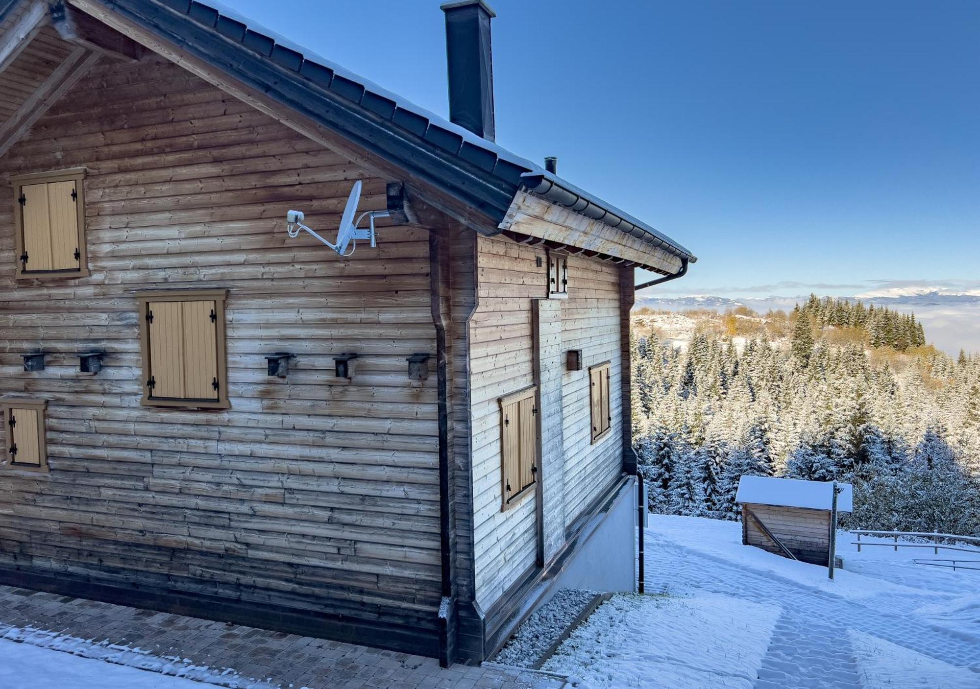 1A Chalet Koralpenzauber -Ski Fahren, Sauna Und Traumblick Villa Wolfsberg Exterior foto