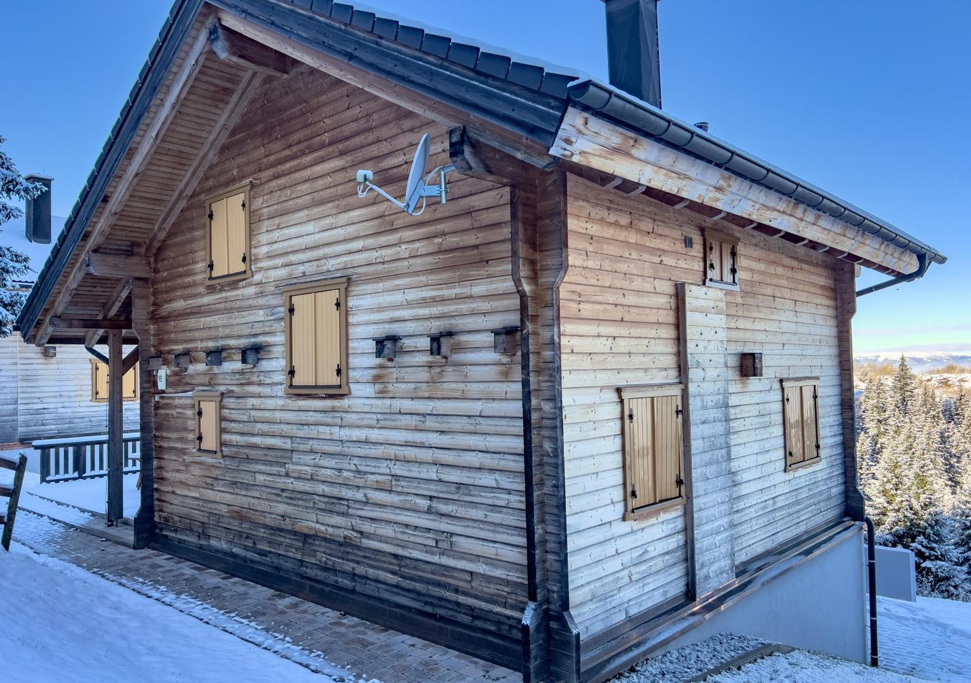 1A Chalet Koralpenzauber -Ski Fahren, Sauna Und Traumblick Villa Wolfsberg Exterior foto