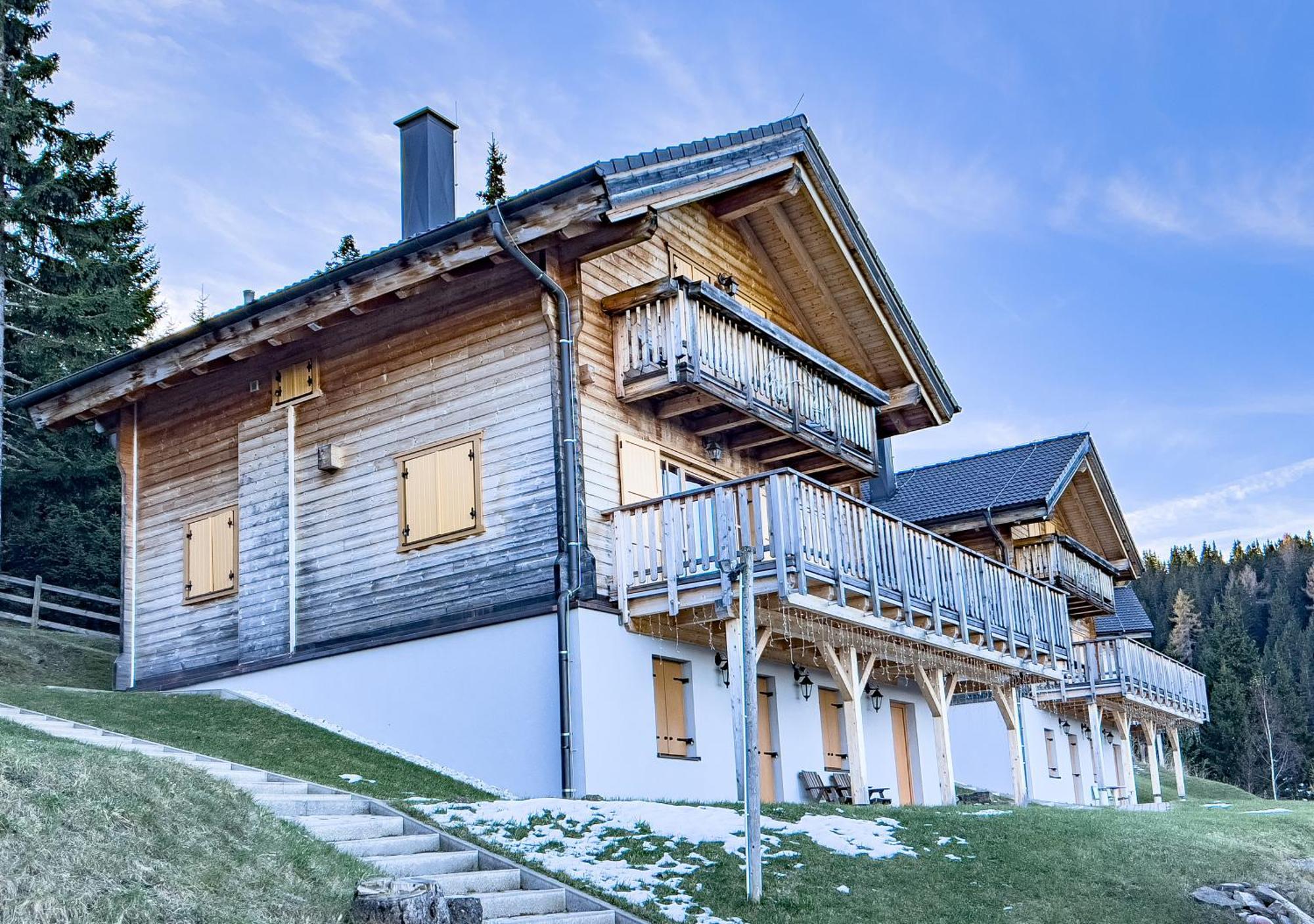 1A Chalet Koralpenzauber -Ski Fahren, Sauna Und Traumblick Villa Wolfsberg Exterior foto