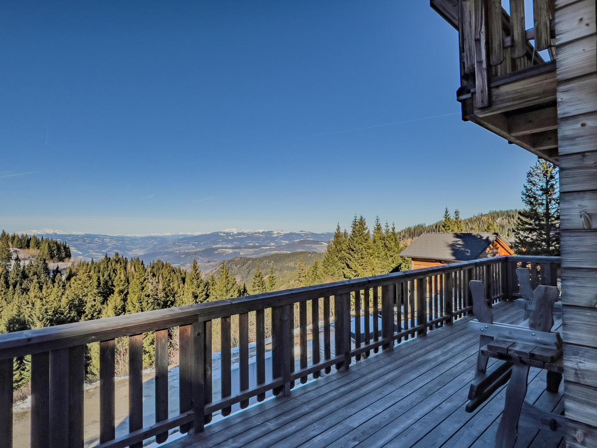 1A Chalet Koralpenzauber -Ski Fahren, Sauna Und Traumblick Villa Wolfsberg Exterior foto