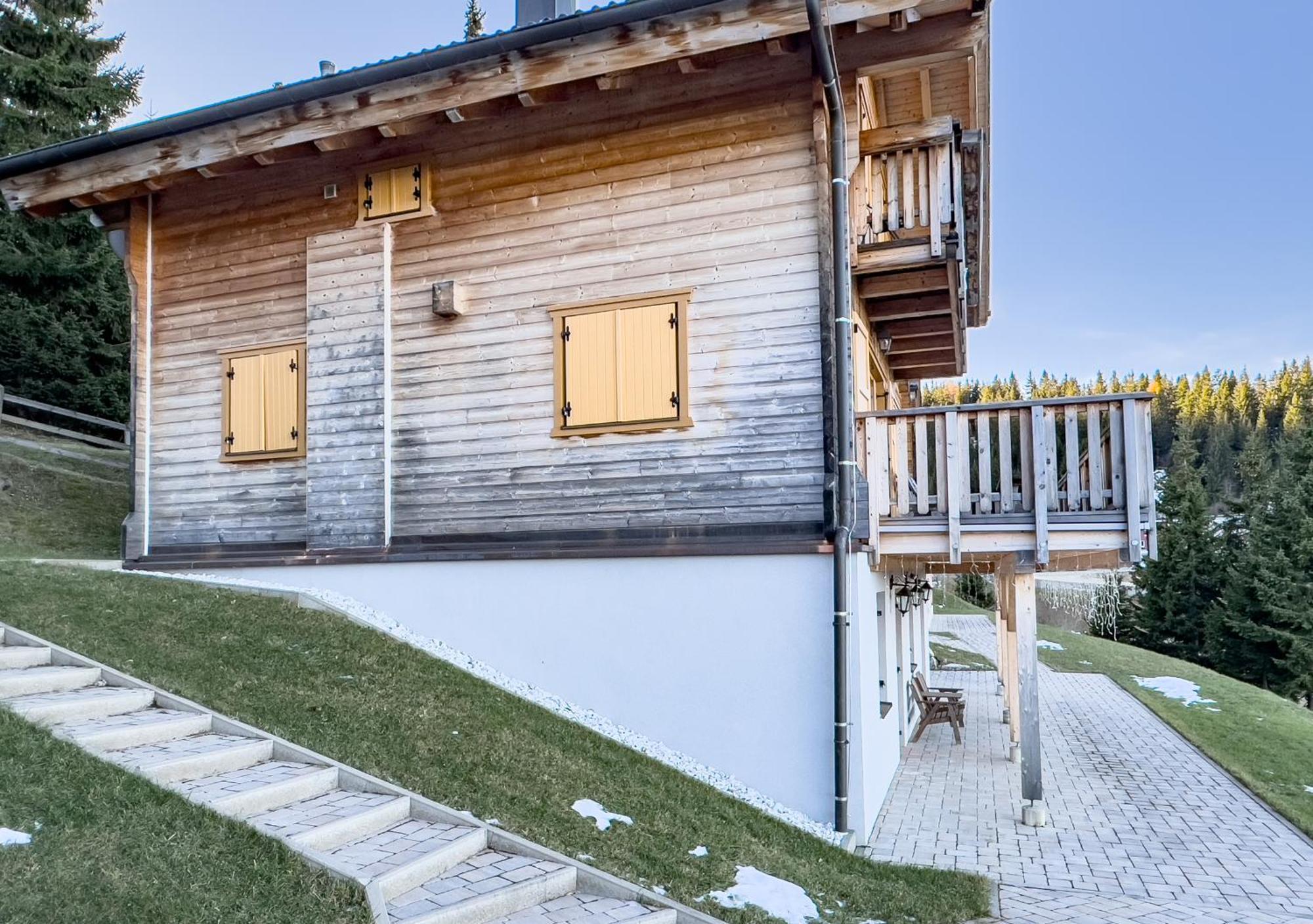 1A Chalet Koralpenzauber -Ski Fahren, Sauna Und Traumblick Villa Wolfsberg Exterior foto